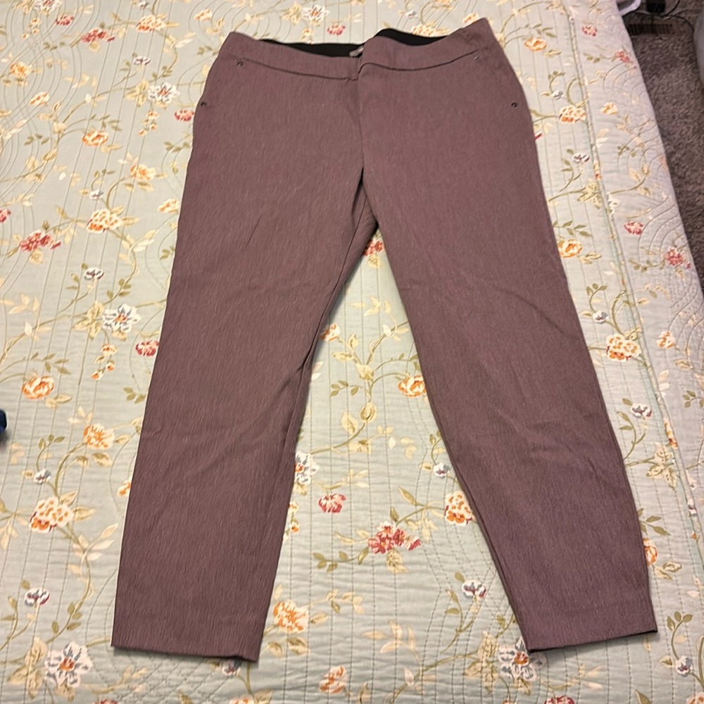 Maurices light purple dress pants size xl short